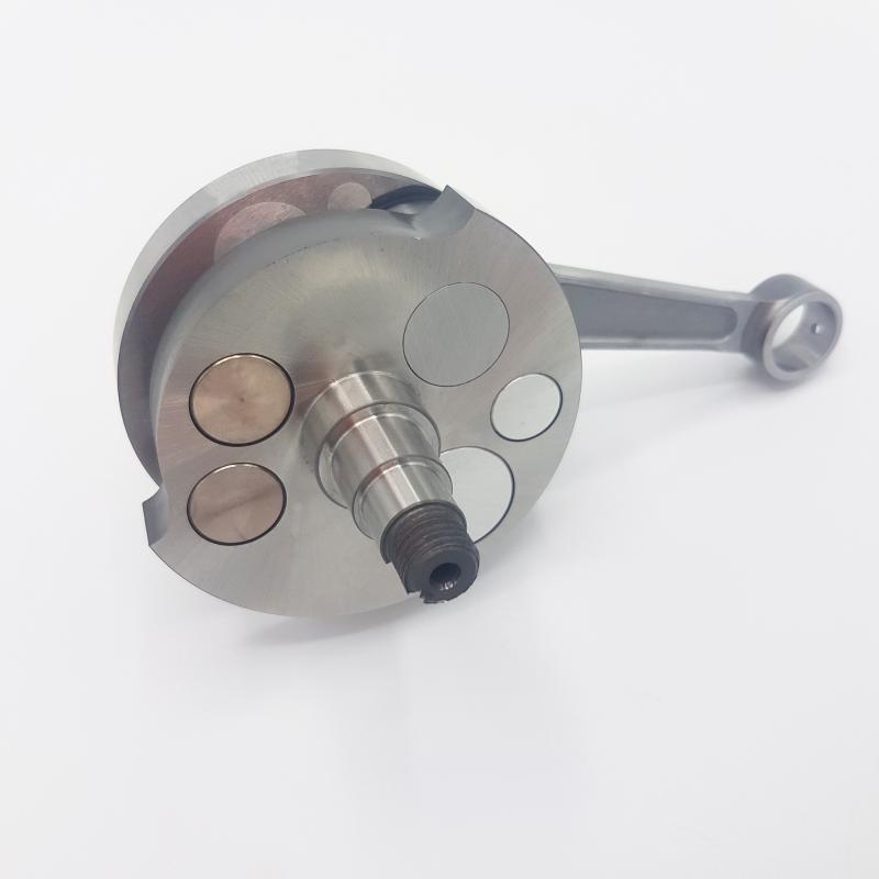 Albero motore VMC VALVOLA ROTANTE Corsa 43 Cono 20 Biella 87 CNC per Vespa smallframe - immagine 2